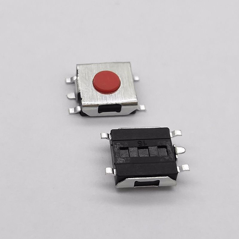 6.2x6.2x2.7mm 红头五脚贴片